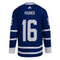 Toronto Maple Leafs Mitch Marner 16 Adidas Authentic Blue Retro